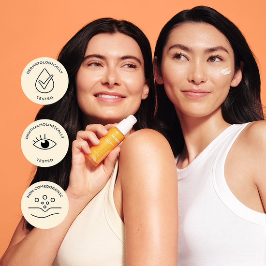 DESIGNED & TESTED FOR SENSITIVE SKIN
