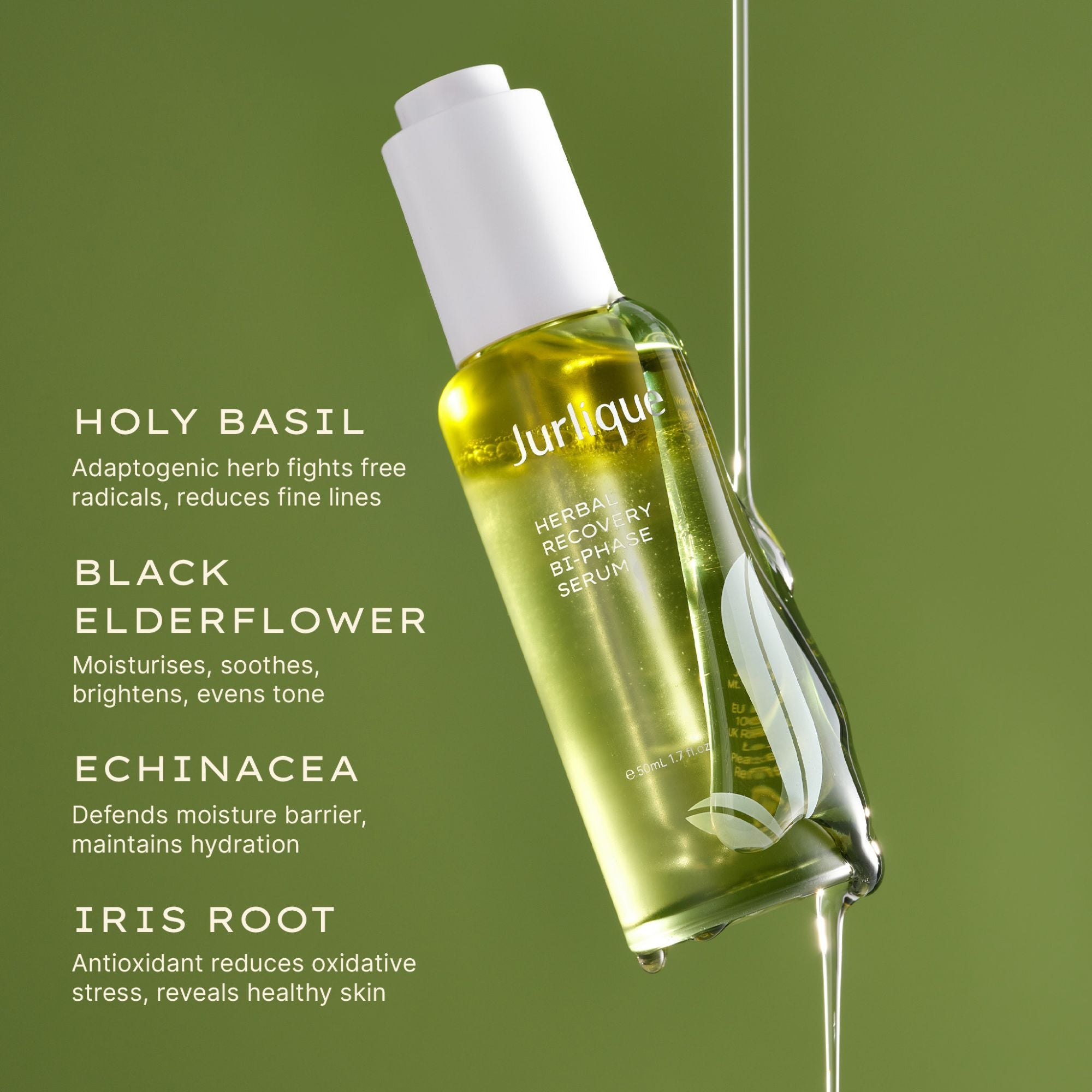 Herbal Recovery Bi-Phase Serum | Jurlique Natural Skin Care
