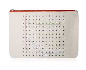 Load image into Gallery viewer, Jurlique Crossword Pouch
